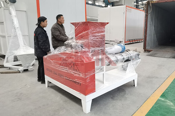 extruder fish feed production line 500kg
